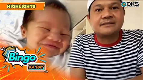 Bayani, ipinasilip ang kanyang unang apo sa Team Kalabaw.